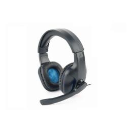 Накладні навушники Gembird GHS-04 Black провідні з мікрофоном