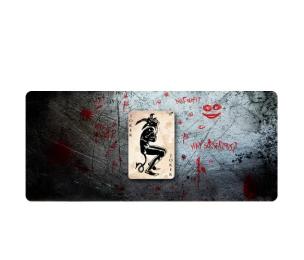 Килимок для мишки Voltronic Джокер карта 300х800 тканинний з боковою прошивкою, товщина 3 мм