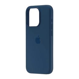 Чохол-накладка Infinity Silicone Case with Animation &amp; MagSafe iPhone 15 Pro Max Storm Blue