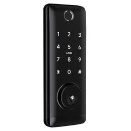 Розумний дверний біометричний замок SEVEN LOCK SL-7764BF Black