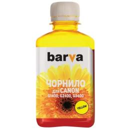 Чорнило для принтера BARVA CANON G1400/G2400/G3400 180г Yellow (I-BAR-CG490-180-Y)