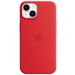 Чохол-накладка Infinity Silicone Case with MagSafe iPhone 14 Red