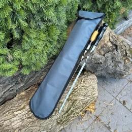 Сумка-чохол Mzavod із клапаном на липучці на 8 шампурів Gray