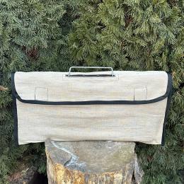 Чохол Mzavod для мангалу-валізи на 10 шампурів White