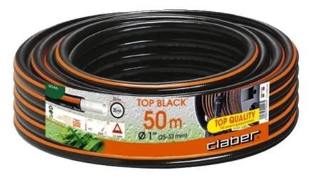 Шланг поливальний 1 50м TOP Black, чорний