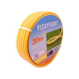 Шланг поливальний 1/2 30м Flexyfort, жовтий