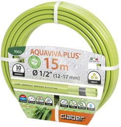 Шланг поливальний 1/2, 15м Aquaviva Plus, салатовий