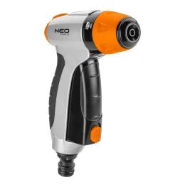 Зрошувач Neo Tools 15-705 Black Orange пістолетний, 3 функції, блокування