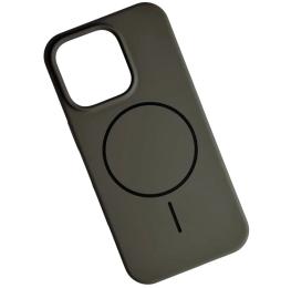 Чохол-накладка Infinity Silicone Case Luxury MagSafe для Apple iPhone 13 Gray