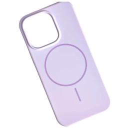 Чохол-накладка Infinity Silicone Case Luxury MagSafe для Apple iPhone 15 Pro Max Light Purple