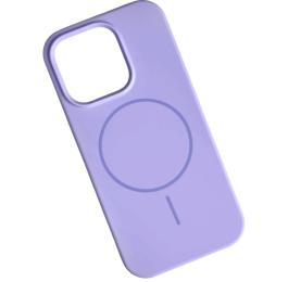 Чохол-накладка Infinity Silicone Case Luxury MagSafe для Apple iPhone 15 Pro Max Purple