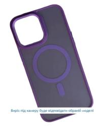 Чохол-накладка Infinity MagSafe Corrugated Cover для Xiaomi Redmi Note 13 Violet