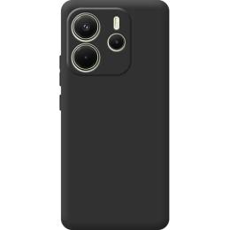 Чохол-накладка Boxface Silicone Case для Xiaomi Redmi Note 14 4G Black (64604)