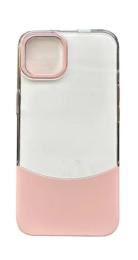 Чохол-накладка Infinity Double Case для Apple iPhone 13 Pro Max Transparent Pink