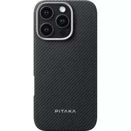 Чохол-накладка Pitaka Ultra-Slim Case для iPhone 16 Pro Max Black Gray Twill (KI1601PMA)