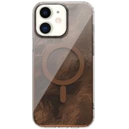 Чохол-накладка EpiK TPU Shiny Mountain (MagFit) для Apple iPhone 11 (6.1) Chocolate