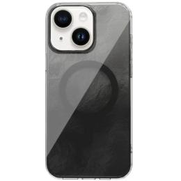 Чохол-накладка EpiK TPU Shiny Mountain (MagFit) для Apple iPhone 14/13 (6.1) Black