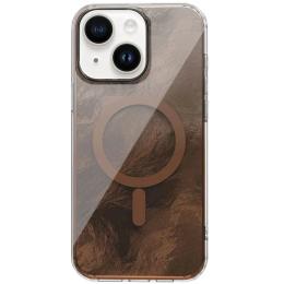 Чохол-накладка EpiK TPU Shiny Mountain (MagFit) для Apple iPhone 14/13 (6.1) Chocolate