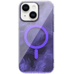 Чохол-накладка EpiK TPU Shiny Mountain (MagFit) для Apple iPhone 14/13 (6.1) Purple