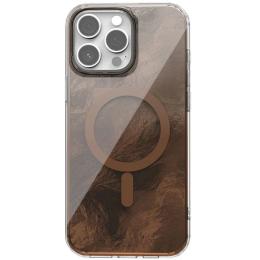 Чохол-накладка EpiK TPU Shiny Mountain (MagFit) для Apple iPhone 15 Pro (6.1) Chocolate