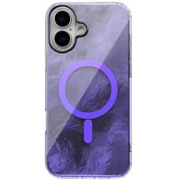 Чохол-накладка EpiK TPU Shiny Mountain (MagFit) для Apple iPhone 16 (6.1) Purple