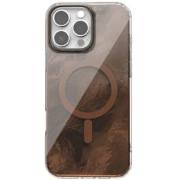 Чохол-накладка EpiK TPU Shiny Mountain (MagFit) для Apple iPhone 16 Pro (6.3) Chocolate