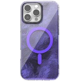 Чохол-накладка EpiK TPU Shiny Mountain (MagFit) для Apple iPhone 16 Pro (6.3) Purple