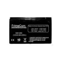 Акумулятор для ДБЖ FrimeCom GS1290 12V 9AH AGM