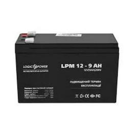 Акумулятор для ДБЖ LogicPower LPM12-9AH 12V 9AH AGM
