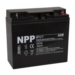 Акумулятор для ДБЖ NPP NP12-17 12V 17AH AGM