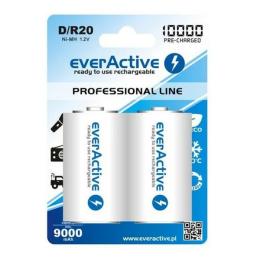 Акумулятор everActive D/HR20 9000mAh блістер 2 шт