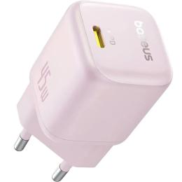Адаптер живлення для телефона Baseus PicoGo GaN Fast Charger USB Type-C 45W Baby Pink (P10176800413-00)