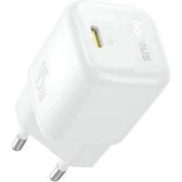 Адаптер живлення для телефона Baseus PicoGo GaN Fast Charger USB Type-C 45W Moon White (P10176800213-00)