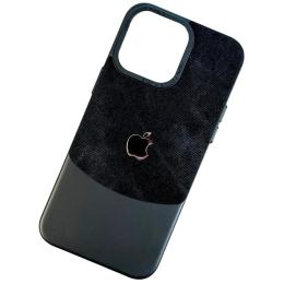 Чохол-накладка Infinity Jeans Apple Logo Case для Apple iPhone 15 Pro Max Black