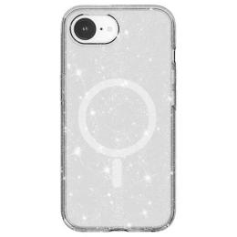 Чохол-накладка EpiK TPU Galaxy Sparkle (MagFit) для Apple iPhone 16e (6.1) Clear