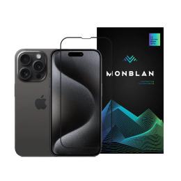 Захисне скло Monblan 2.5D Anti Static 0.26mm iPhone 15 Pro Black