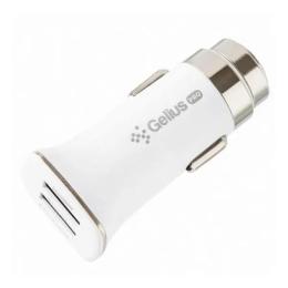 Автомобільний адаптер для телефона Gelius Pro Apollo GP-CC01 White (2хUSB 3.1A Type C)
