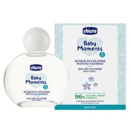Одеколон дитячий Chicco Baby Moments, 100 мл (10598.00)