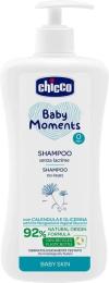 Шампунь дитячий Chicco Baby Moments Без сліз з екстрактом календули 500 мл (10585.00)