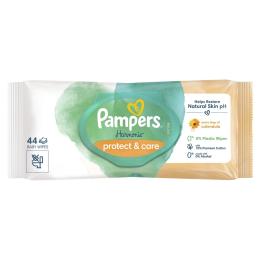 Дитячі вологі серветки Pampers Harmonie Protect&amp;Care з календулою 44 шт (8700216250641)