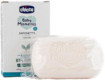 Мило дитяче Chicco Baby Moments Мяка піна 100 г (10398.00)