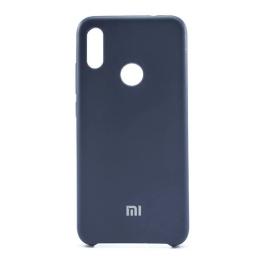 Накладка для Xiaomi Redmi Note 7 силікон Silicone Case Original Dark Blue