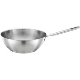 Сковорідка Fiskars All Steel Wok Pure 28 см (1065629) Silver
