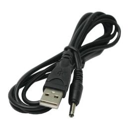 Аудіо-кабель PowerPlant USB (тато)mini-jack 3.5(тато), 1,5m Black