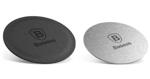 Пластина для магнітного автотримача Baseus Magnet iron Suit Silver