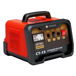 Зарядний пристрій для акумулятора автомобіля Vulkan CT-15 Red 12/24В 20-150Ah