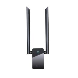 Мережевий адаптер Baseus FastJoy Series WiFi Adapter 1800Mbps (External Antenna) Cluster Black (B01317600111-06)