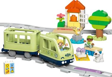 Конструктор LEGO DUPLO Town 10427 Інтерактивний пригодницький потяг
