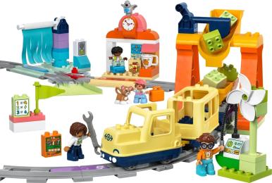 Конструктор LEGO DUPLO Town 10428 Великий інтерактивний громадський потяг