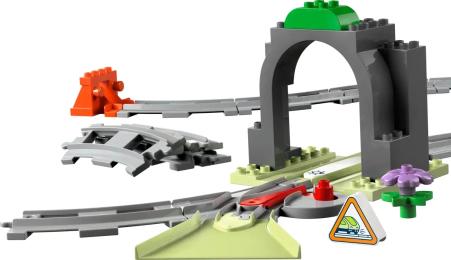 Конструктор LEGO DUPLO Town 10425 Додатковий набір: Залізничний тунель і колії